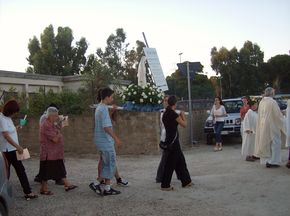 La processione alla Madonnina di Pantano